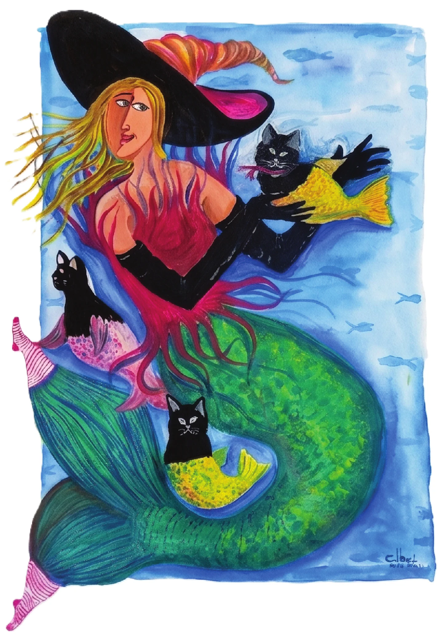 Merlina y el Mar